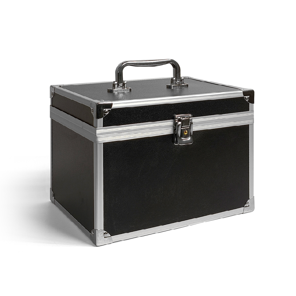 M03057 Malet&iacute;n negro + espejo con luz Led (3 tonos)